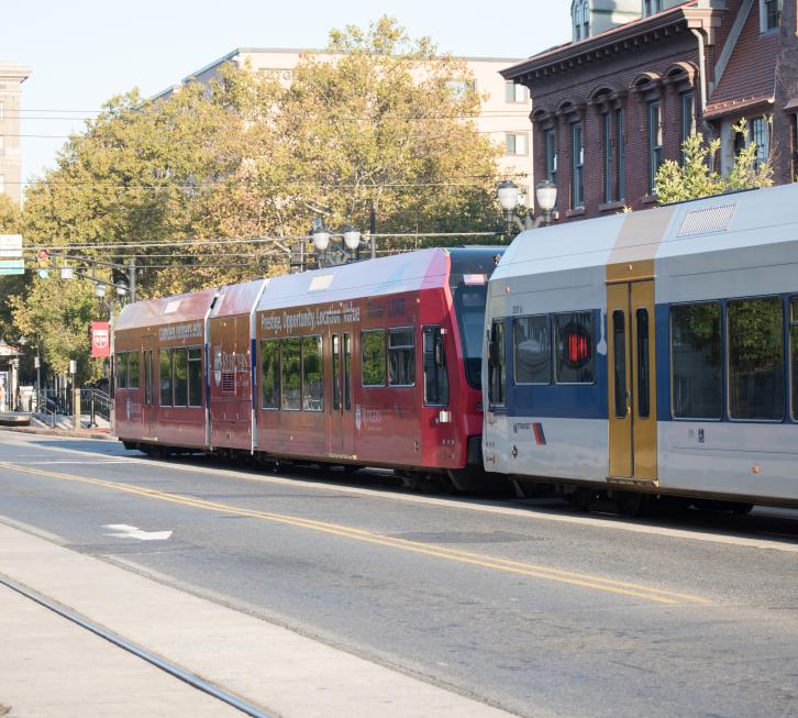 Riverline light rail transportation at Cooper Street