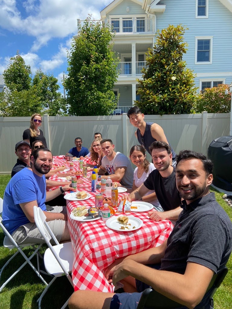 Radiology Resident Activity - Photo 3 group at picnic