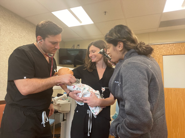 residents with baby 