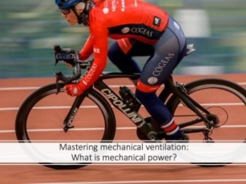 Mastering mechanical ventilation: what is mechanical power?   