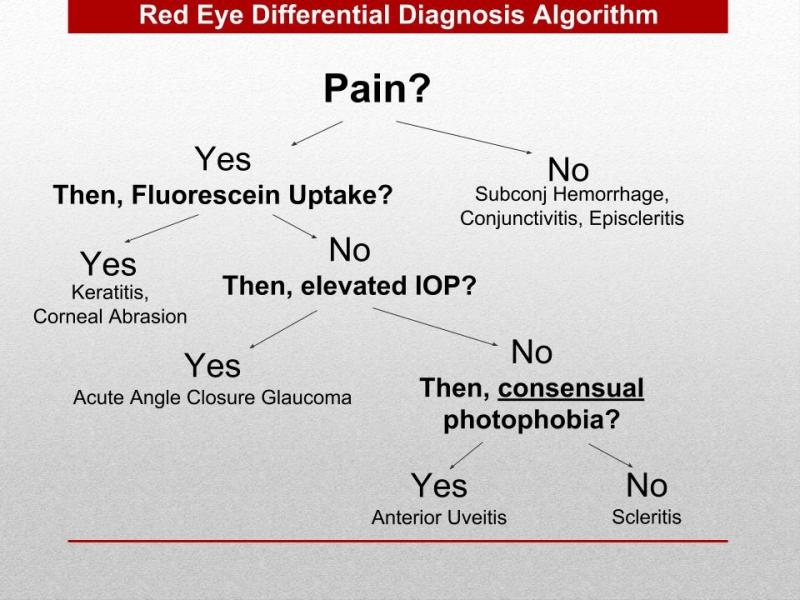Back to Basics:  Red Eye Algorithm